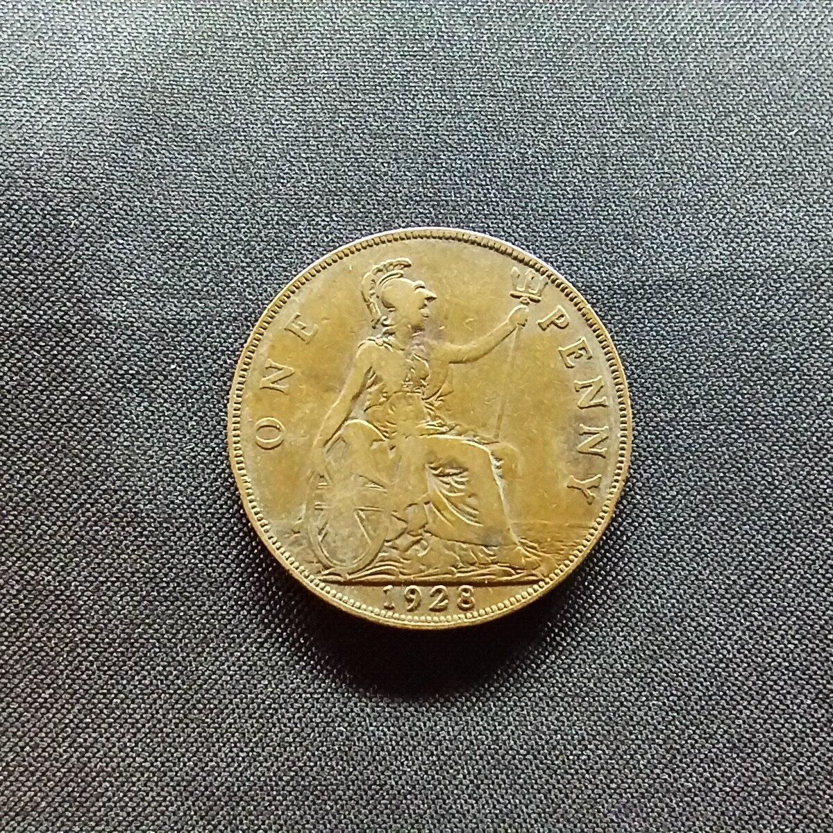 邮泉阁限时拍卖第十三场 各国硬币专场（注意看介绍，硬币在国外谨慎参拍） 英国1928年1便士