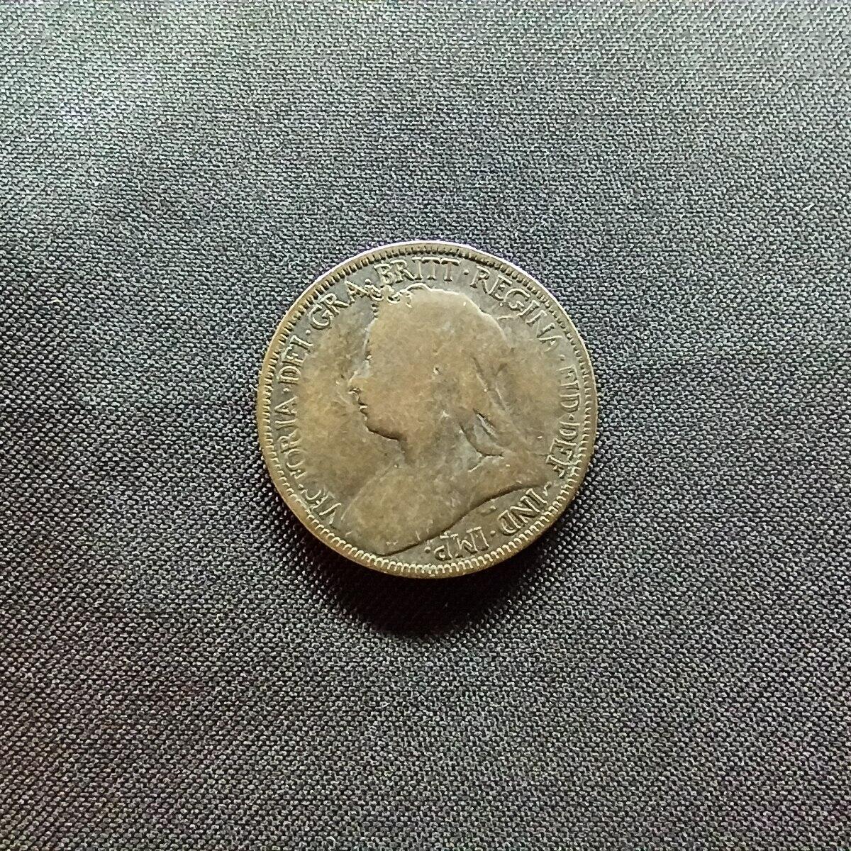 邮泉阁限时拍卖第十三场 各国硬币专场（注意看介绍，硬币在国外谨慎参拍） 英国1899年½便士