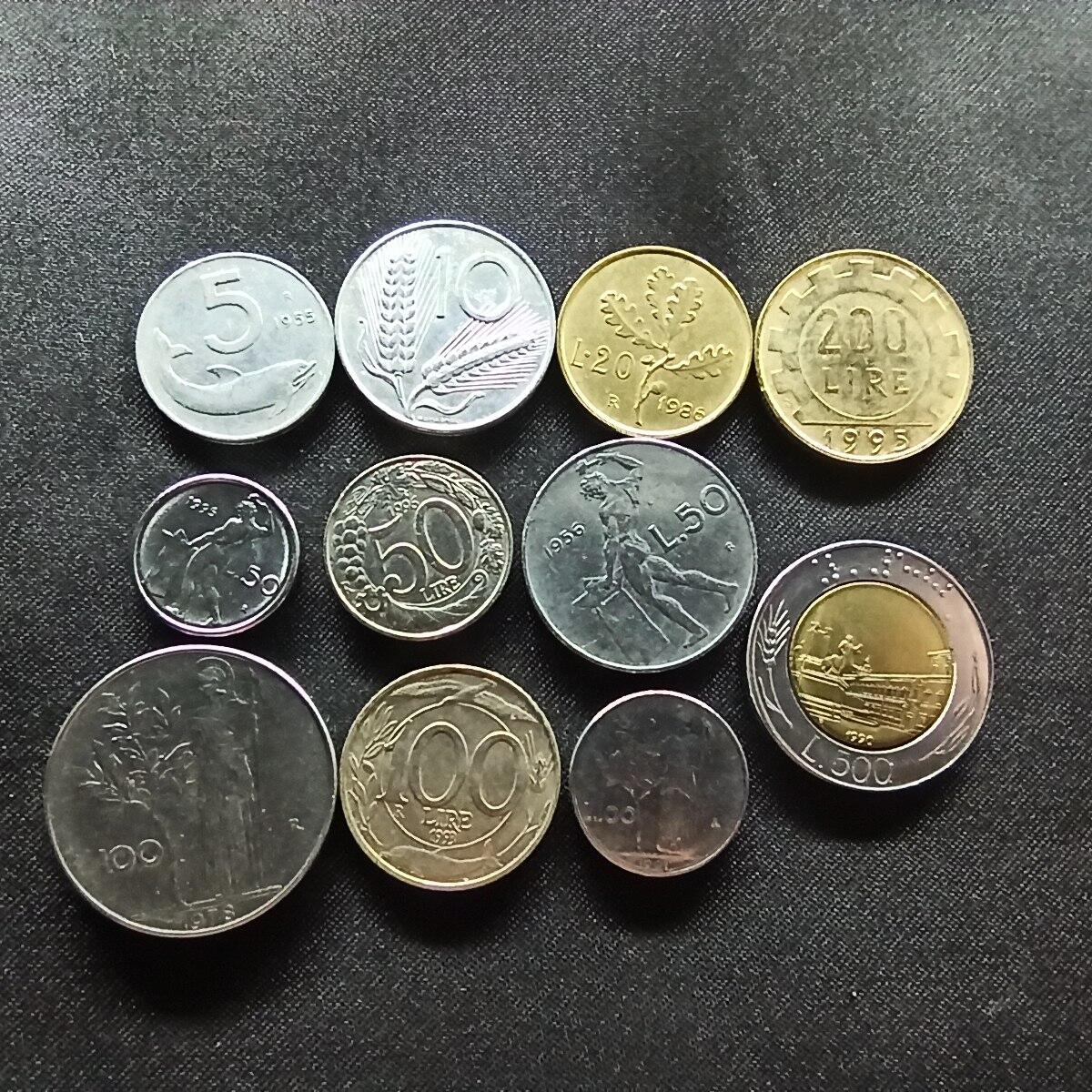 邮泉阁限时拍卖第十三场 各国硬币专场（注意看介绍，硬币在国外谨慎参拍） 意大利11枚