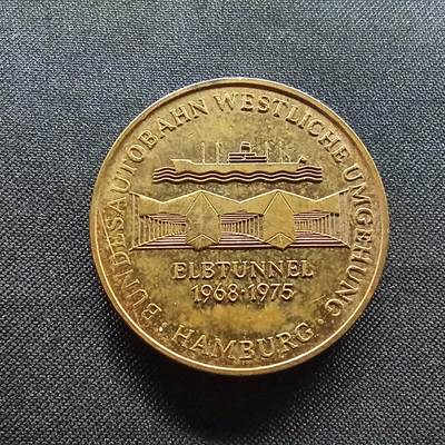 邮泉阁限时拍卖第十三场 各国硬币专场（注意看介绍，硬币在国外谨慎参拍） - 德国1975年纪念章直径34.5mm