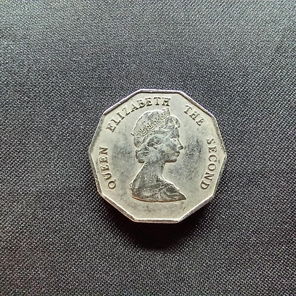 邮泉阁限时拍卖第十三场 各国硬币专场（注意看介绍，硬币在国外谨慎参拍） 东加勒比1997年1元