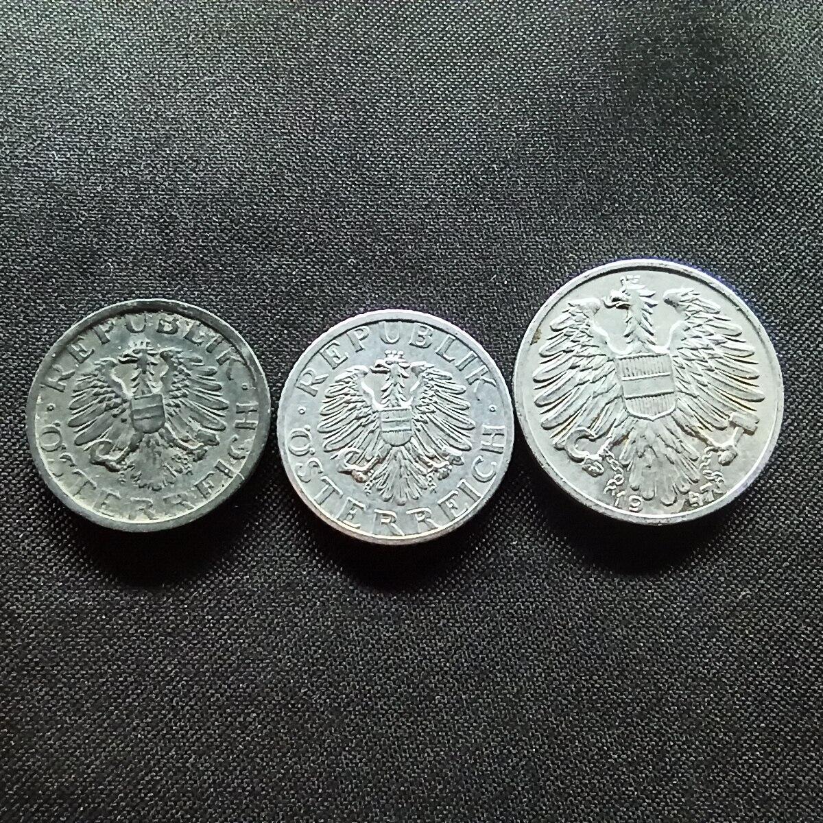 邮泉阁限时拍卖第十三场 各国硬币专场（注意看介绍，硬币在国外谨慎参拍） 奥地利3枚