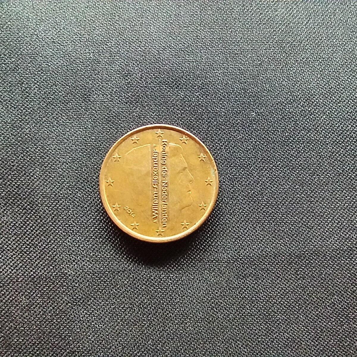 邮泉阁限时拍卖第十三场 各国硬币专场（注意看介绍，硬币在国外谨慎参拍） 荷兰2014年5欧分