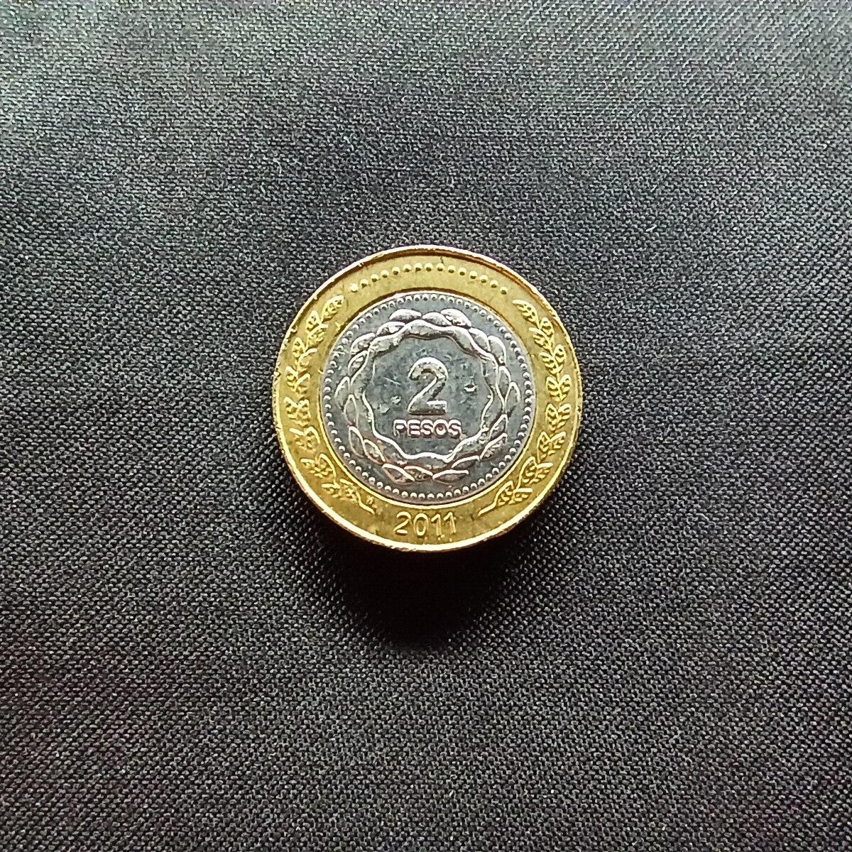 邮泉阁限时拍卖第十三场 各国硬币专场（注意看介绍，硬币在国外谨慎参拍） 阿根廷2011年2比索