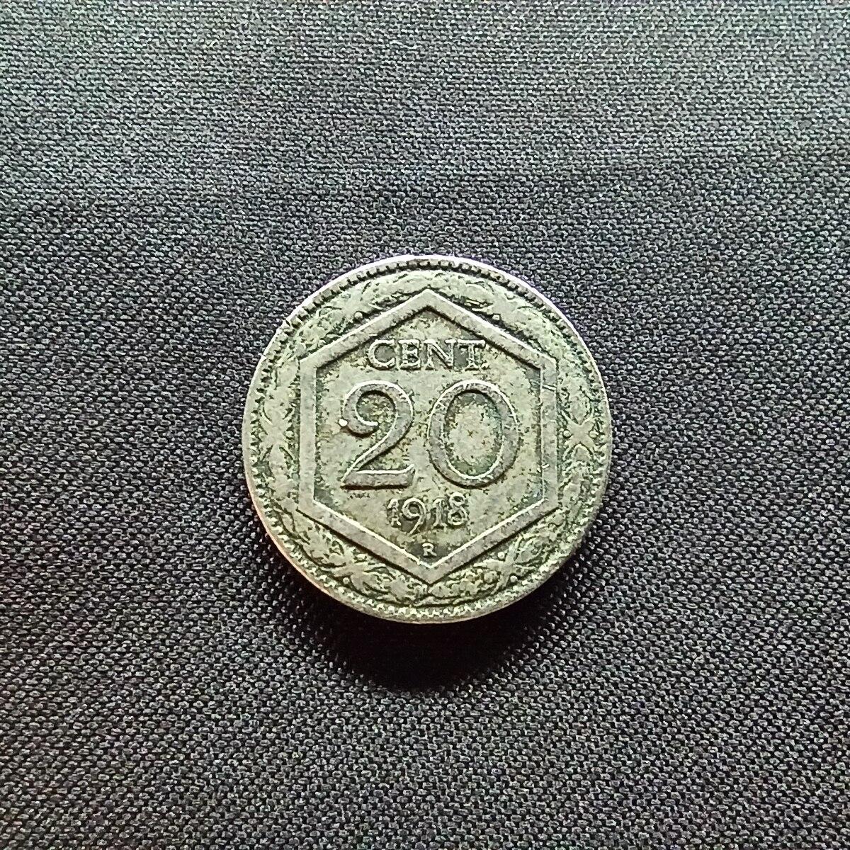 邮泉阁限时拍卖第十三场 各国硬币专场（注意看介绍，硬币在国外谨慎参拍） 意大利王国1918年20分