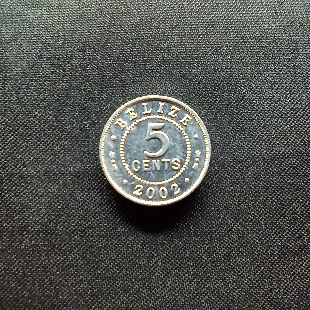 邮泉阁限时拍卖第十三场 各国硬币专场（注意看介绍，硬币在国外谨慎参拍） 伯利兹2002年5分