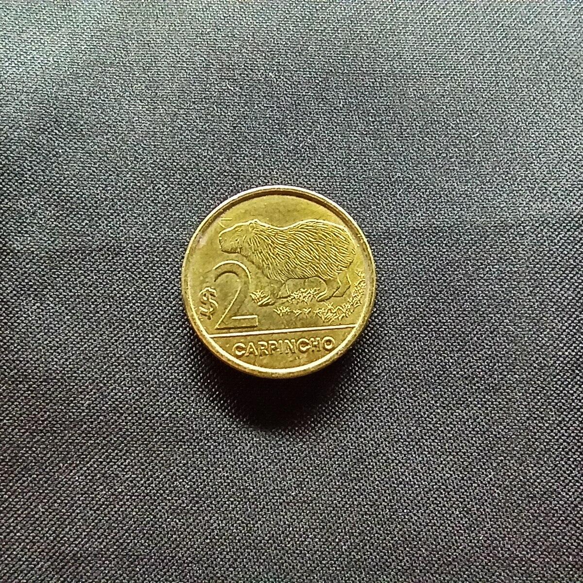 邮泉阁限时拍卖第十三场 各国硬币专场（注意看介绍，硬币在国外谨慎参拍） 乌拉圭2012年2比索