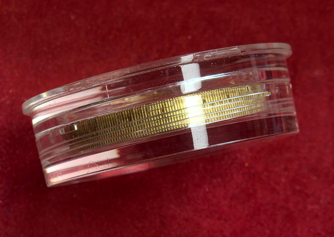 凡希社世界钱币微拍第二百八十期 1997英国科技百年双色加厚2镑，略有氧化。