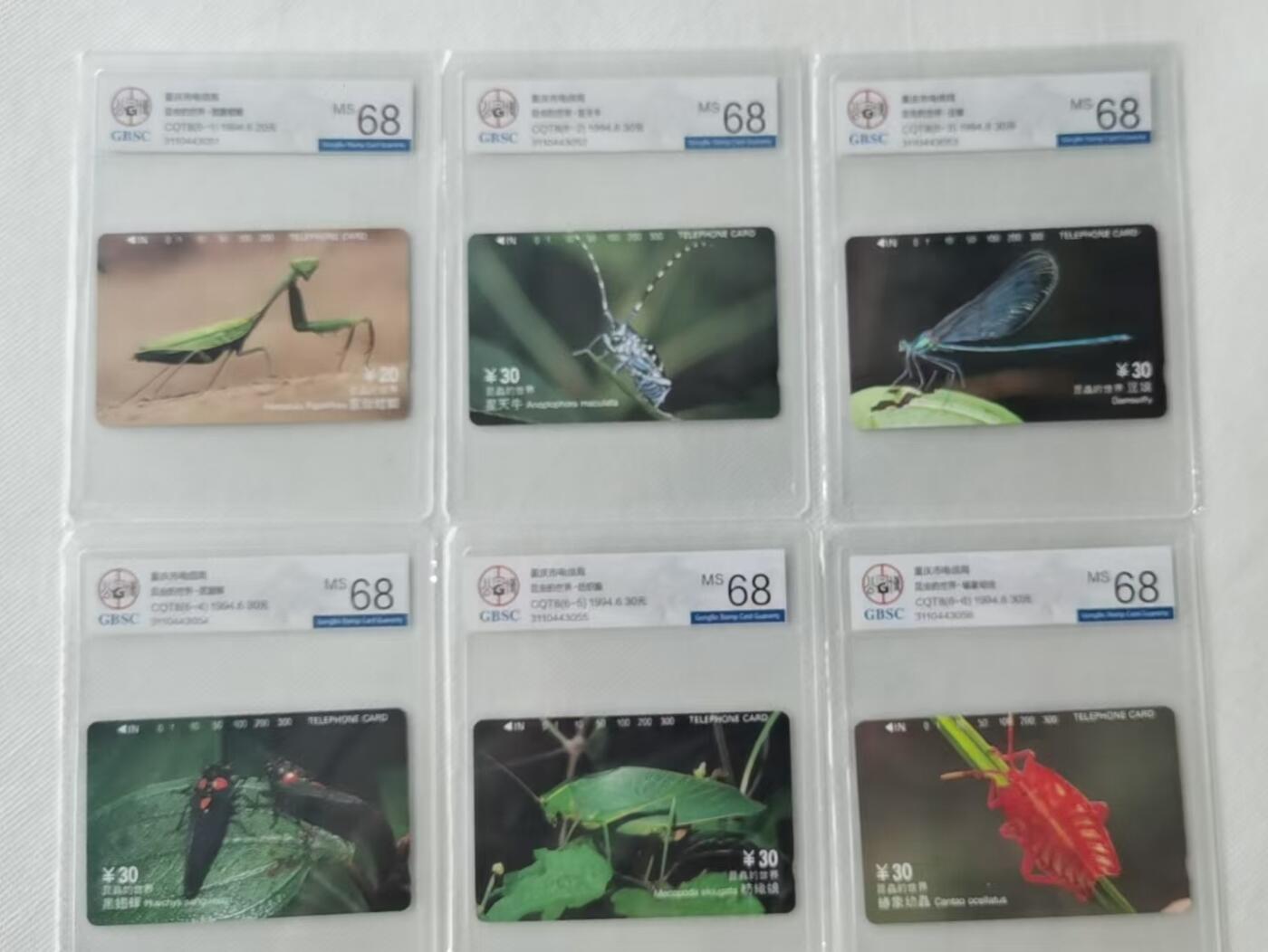 【琪哥网】美评/国评综合场(十） 【公博68】重庆昆虫连号一套