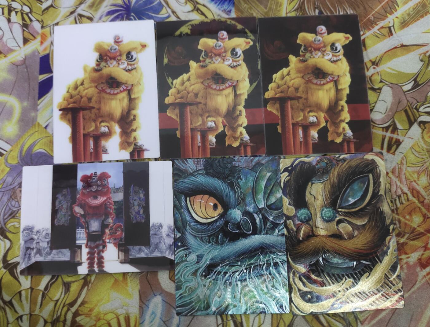 天玑星卡拍第四十七期《天太热了》持续收拍中 满赠三娘需备注 香山文创 醒狮 6张