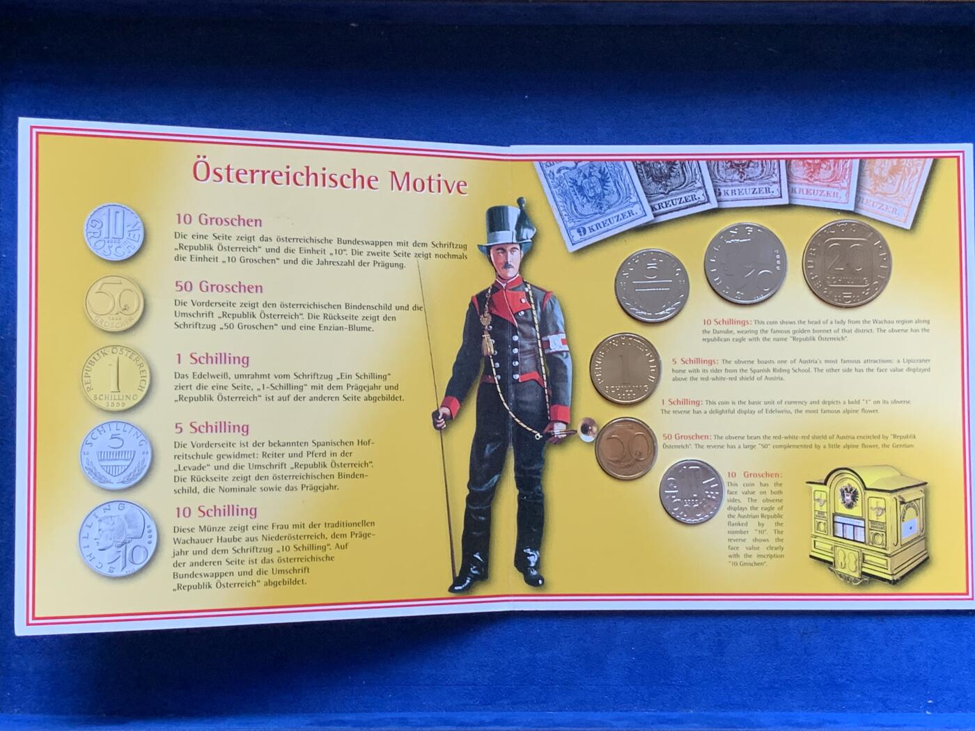 《竞宝斋》第296场- 周日，周一  2场连拍 （全场包邮） 奥地利2000年官方套币