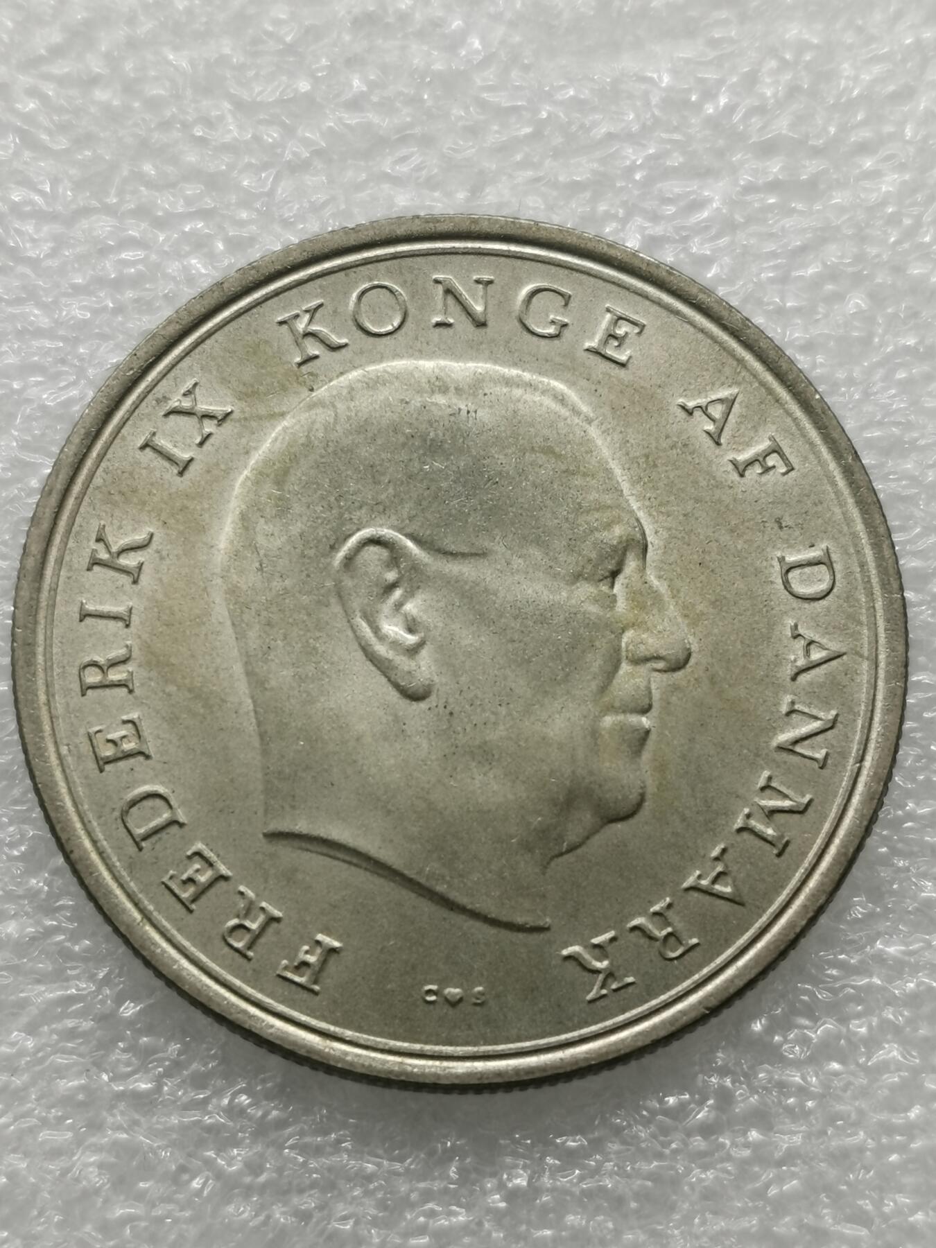 四叶草钱币 第3场 散币 小银币 丹麦1967年10克朗银币