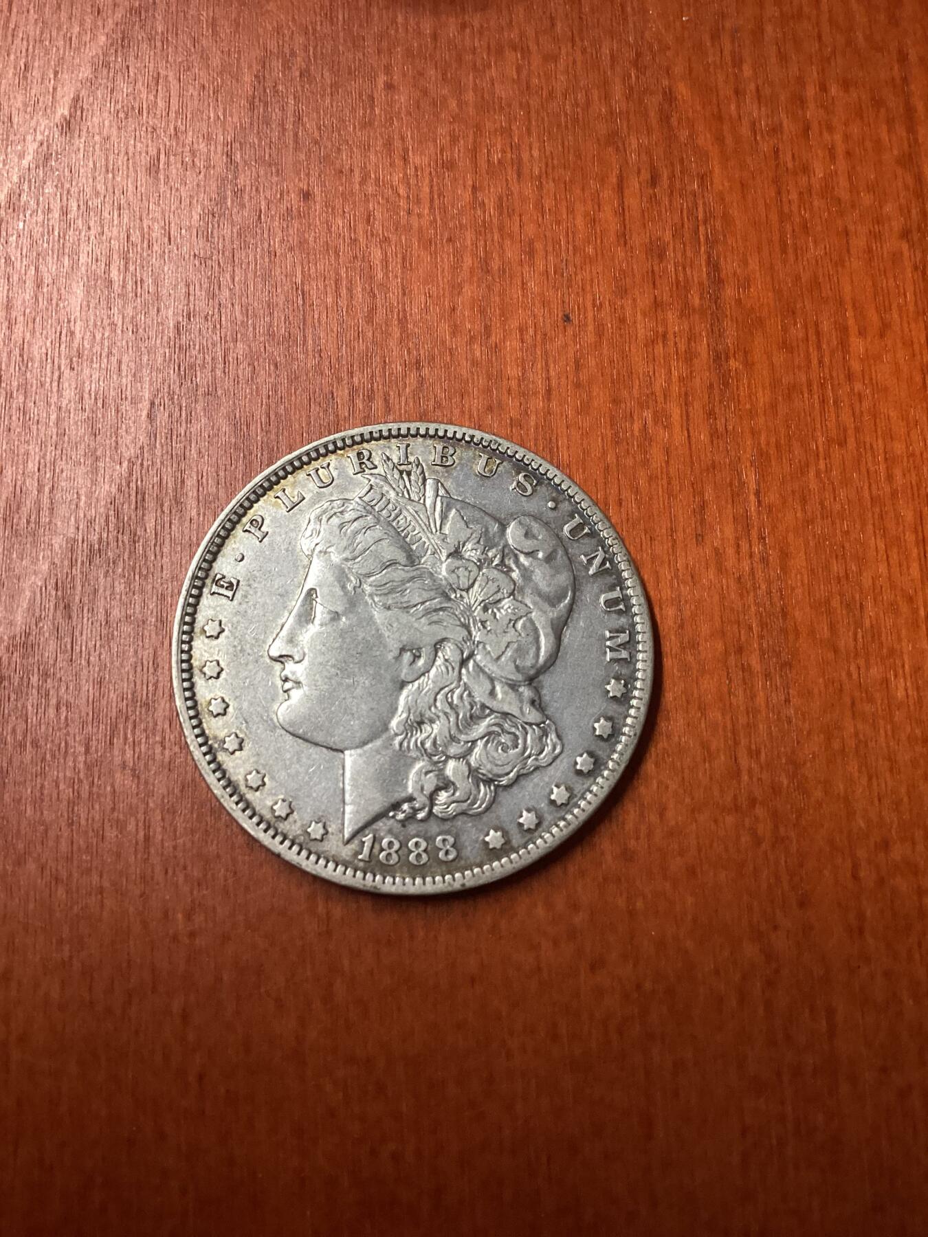 长老汇龙年精选第二十一场拍卖 1888美国摩根1美元银币，o记