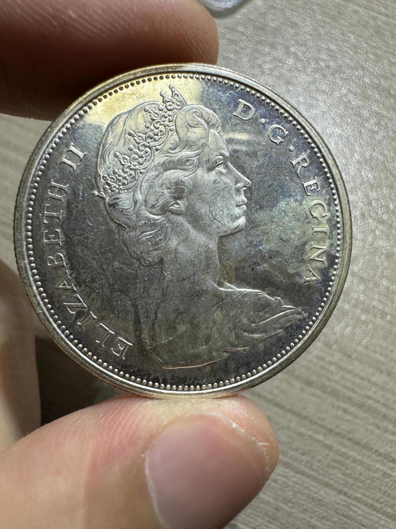 精美外币裸币专场-0押金 Proof，加拿大1967，建国百年系列银币3枚