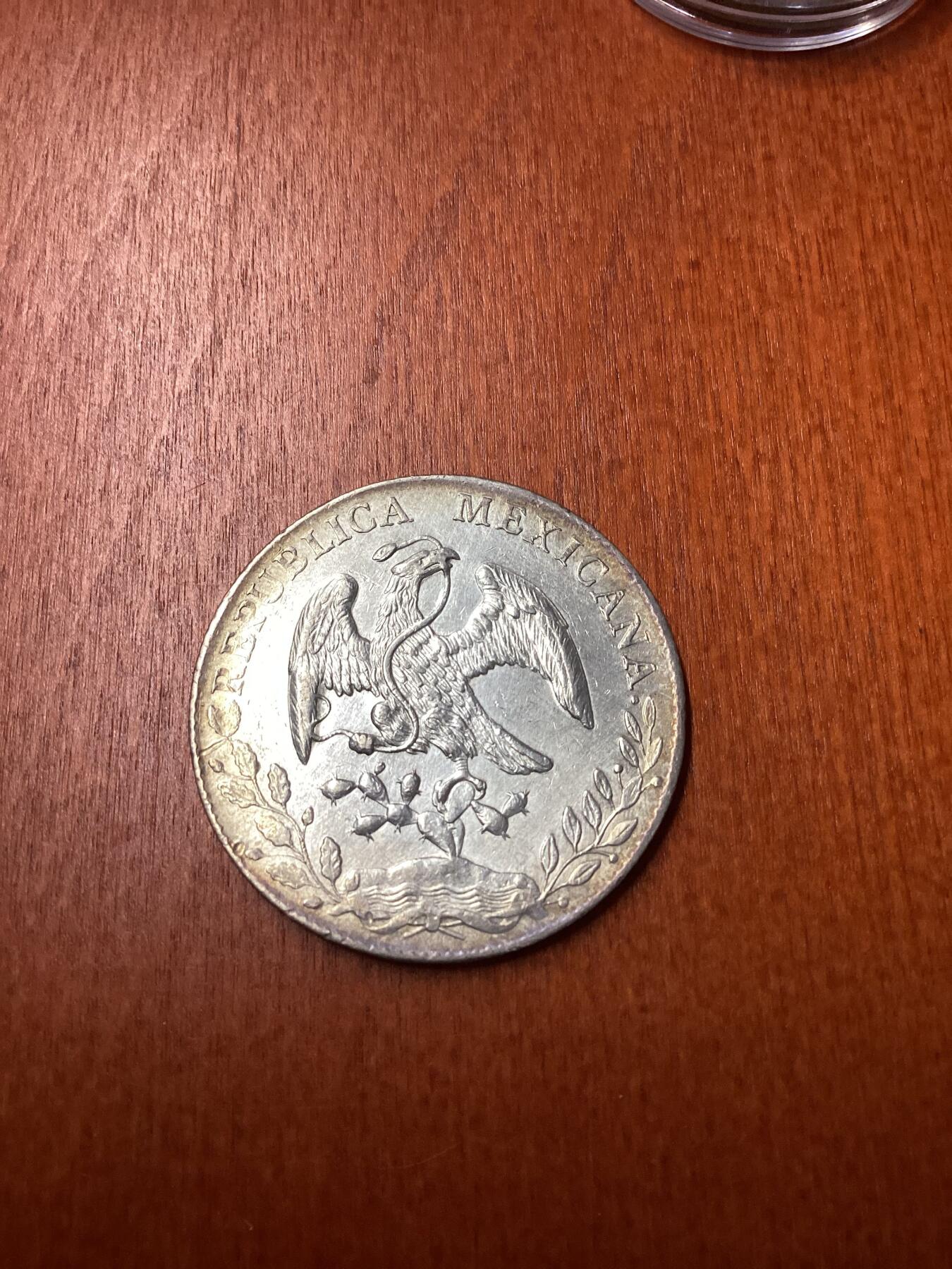 长老汇龙年精选第二十一场拍卖 1888墨西哥8里亚尔鹰洋，美品