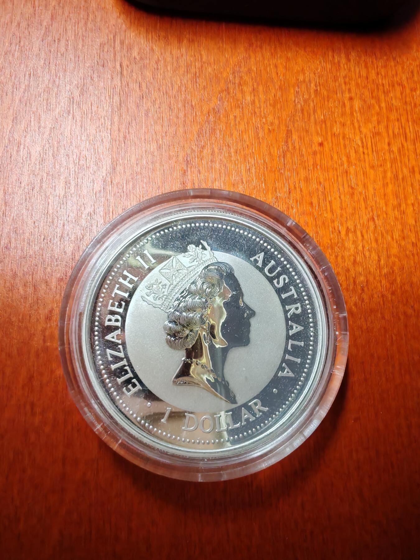 长老汇龙年精选第二十一场拍卖 1997澳大利亚笑翠鸟1元日本20元金币密印银币，盒证全，2500枚