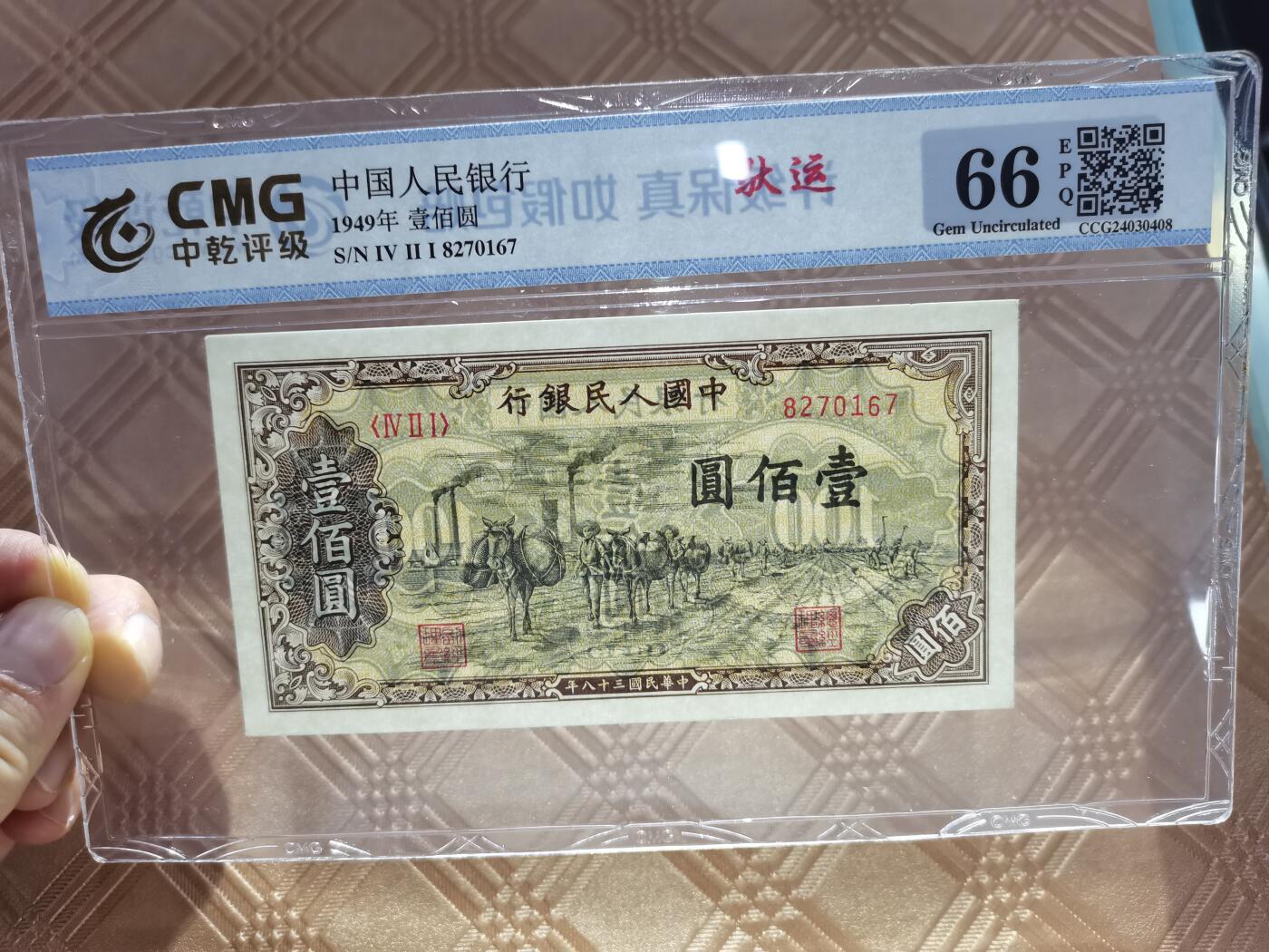 顺天拍卖限时捡漏场 一版币驮运