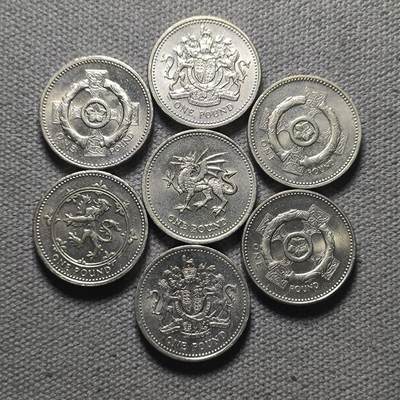 一百五十四期 八月第二拍 好品散币 - 8.2.30英国英镑好品一组！