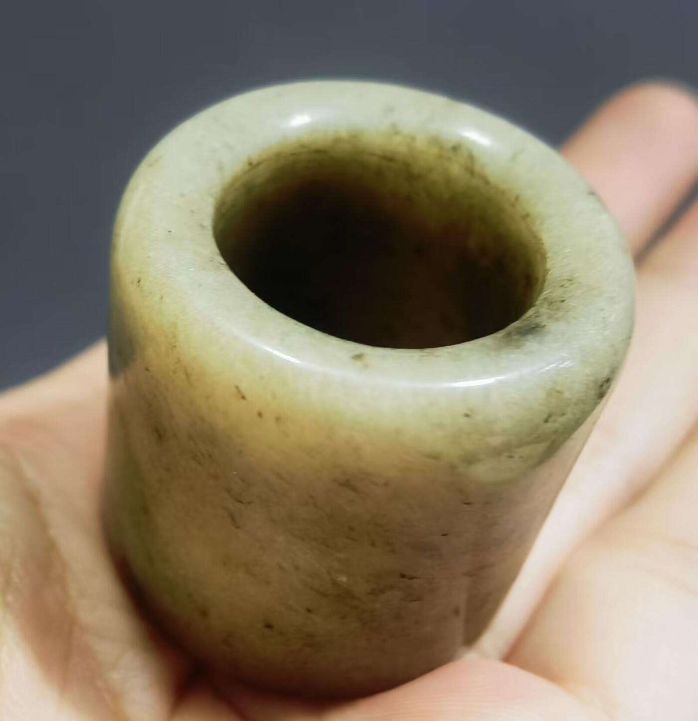 旧藏老玉扳指
