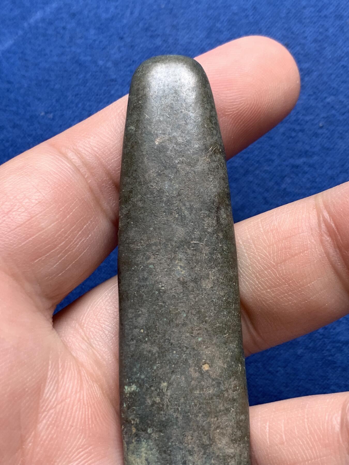 《竞宝斋》第297场- 周日，周一  2场连拍 （全场包邮） 泰国 暹罗国 素可泰王朝 大型虎舌铜条 元末明初 400年历史 重量59.6克