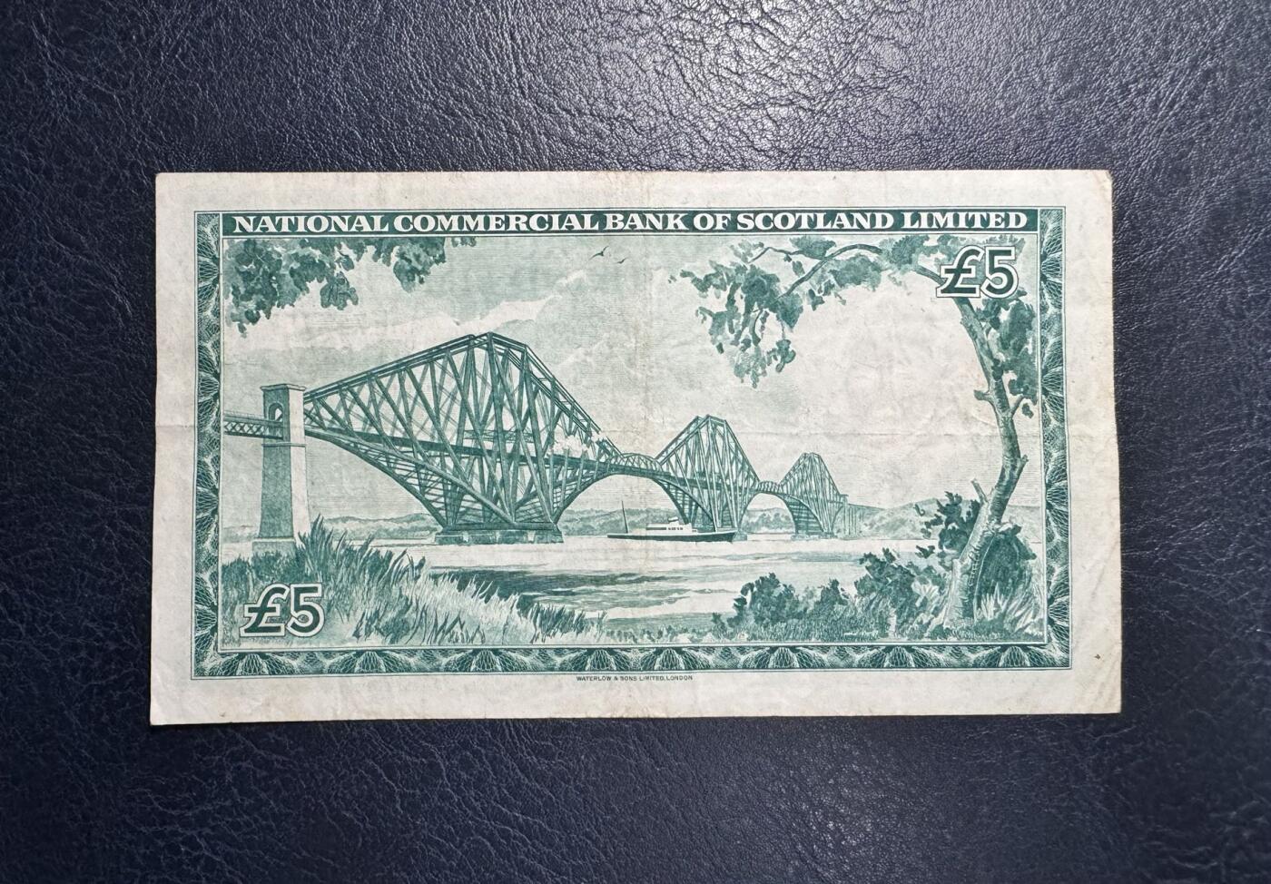 收藏联盟Quantum Auction 第368期拍卖  苏格兰商业银行1959年5镑 非全新 品相如图
