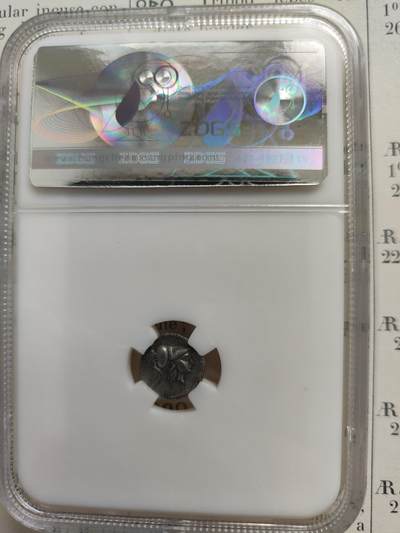 古希腊银币雅典娜与狮子 古希腊银币雅典娜与狮子