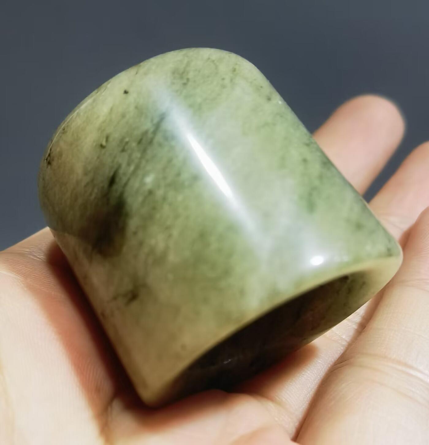旧藏老玉扳指