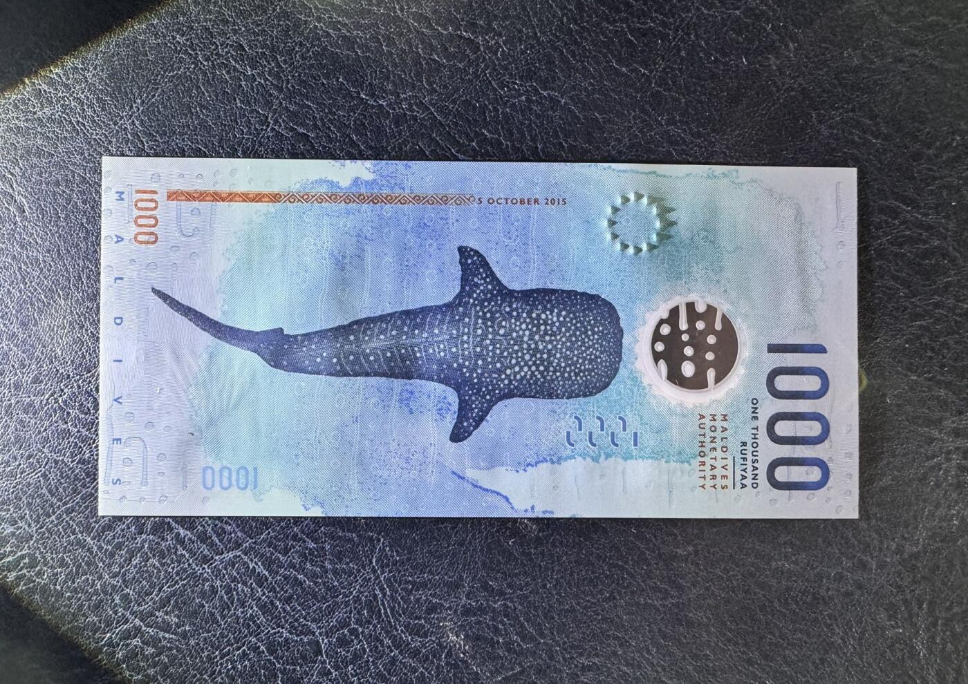 收藏联盟Quantum Auction 第368期拍卖  马尔代夫2018年1000拉菲首发A冠 品相全新UNC 