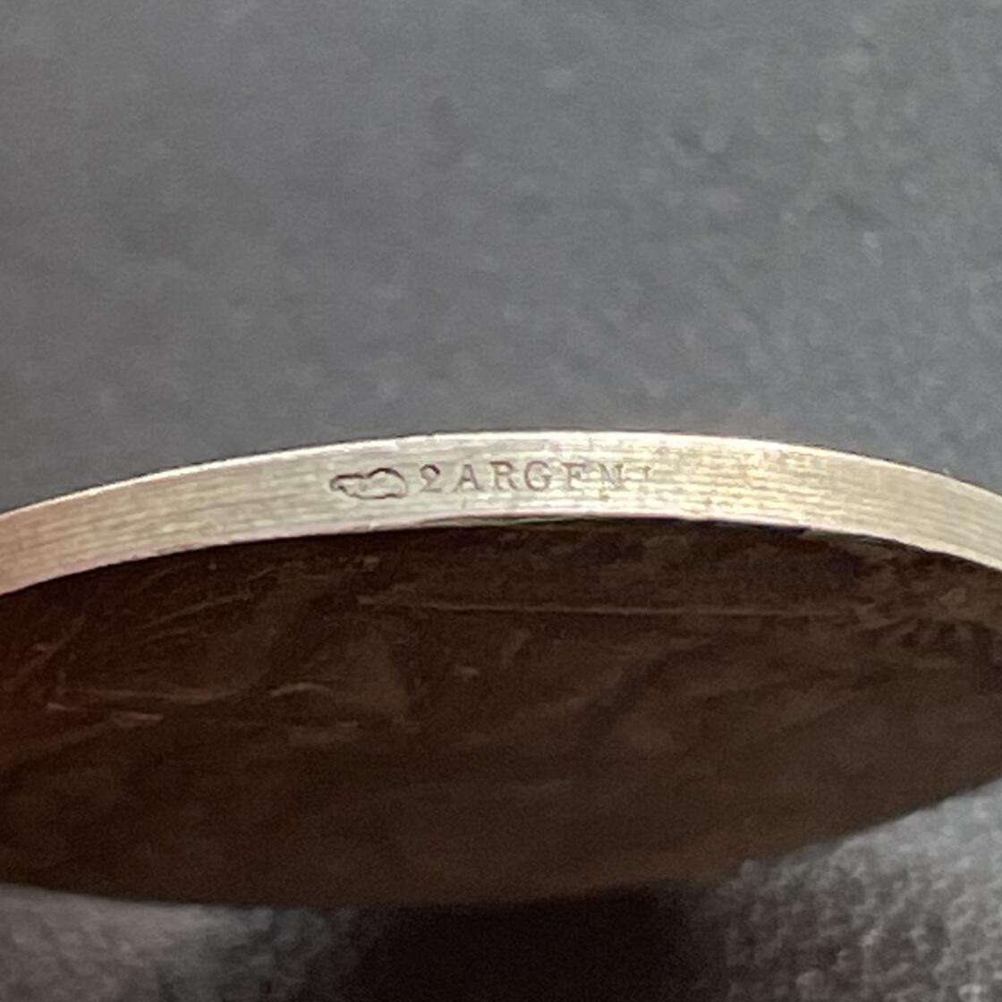 「木头集藏」章牌精品专场！ Legastelois～法国互助保险银章  直径：26.5mm，10 g，边铭：丰饶角 2 ARGENT，少见银章，小巧精致！