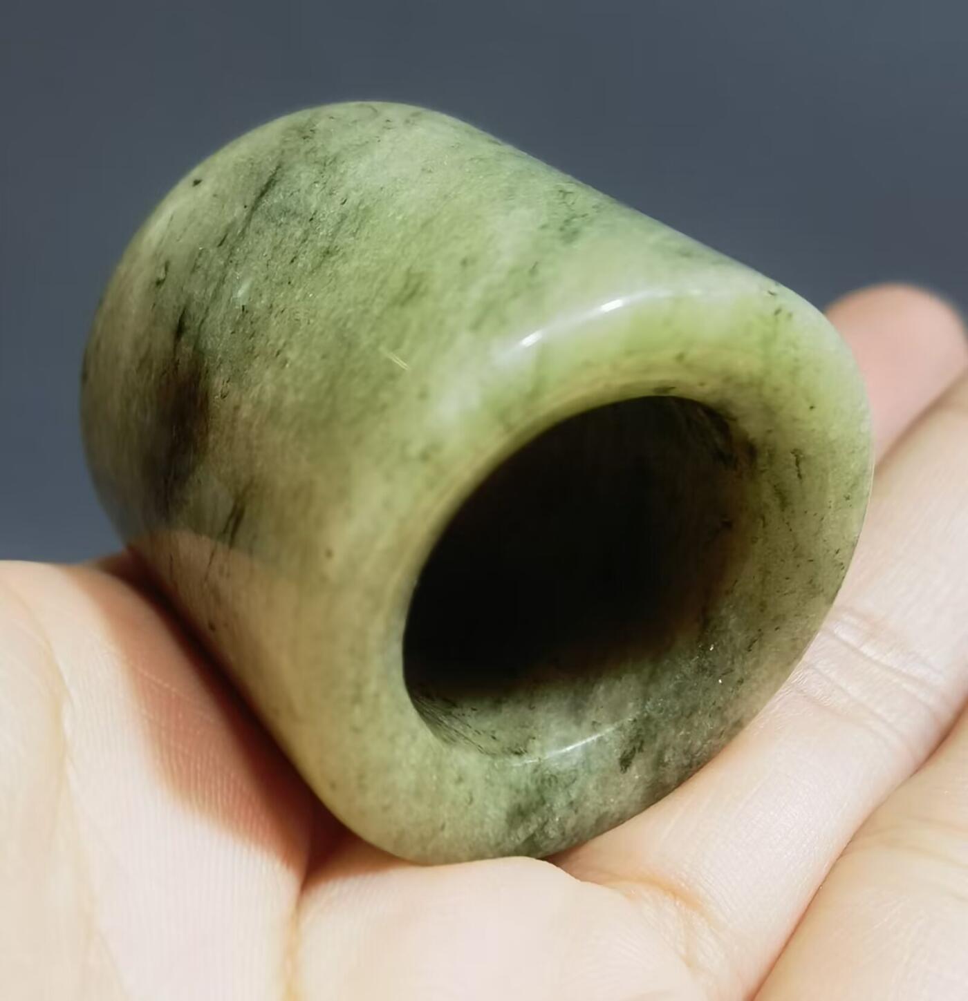旧藏老玉扳指