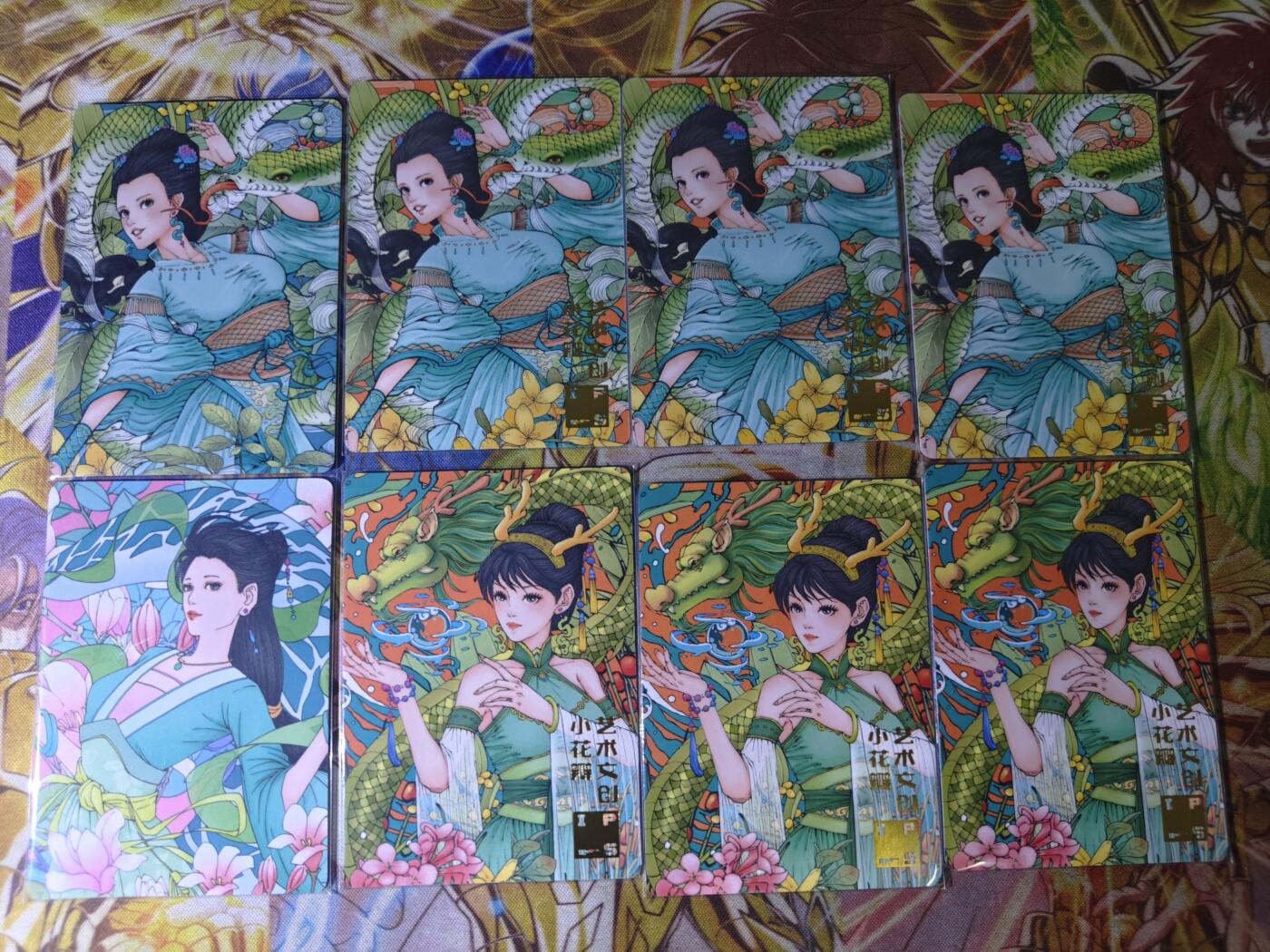 天玑星卡拍第四十七期《天太热了》持续收拍中 满赠三娘需备注 小花瓣 纪念卡 8张
