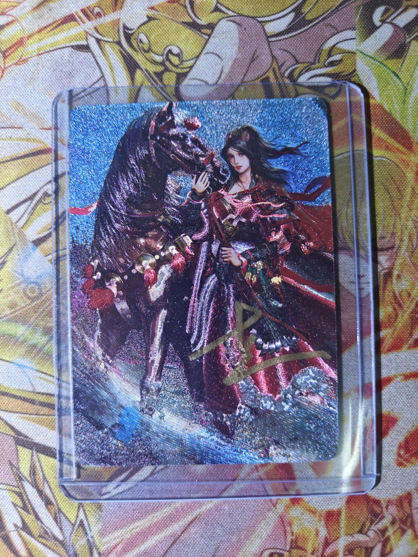 天玑星卡拍第四十七期《天太热了》持续收拍中 满赠三娘需备注 【亲签卡】星宿文创 千娇百媚 扈三娘 第一张