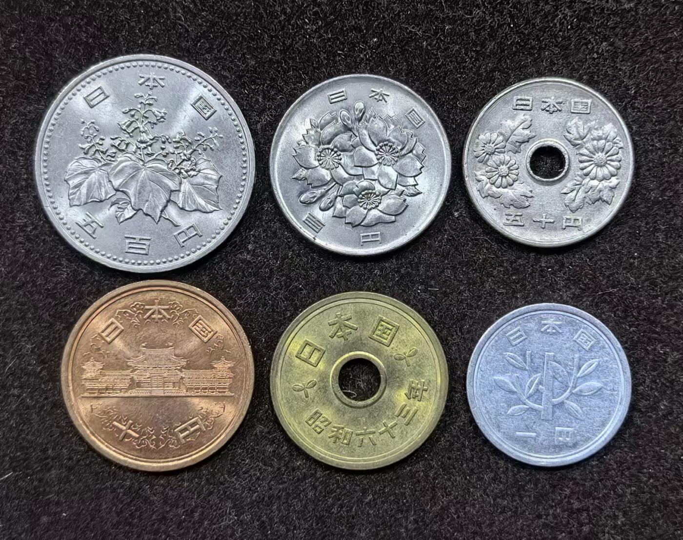 北京马甸外国币专卖微拍第124期，外国纸币，非贵金属纪念币，流通币专场，陆续上新，欢迎关注 日本