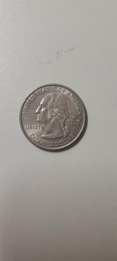 2024第十四期 美国2000年25分 新罕布什尔州 P版 纪念币 