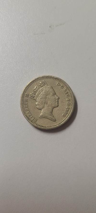 2024第十四期 英国1镑  威尔士韭葱 