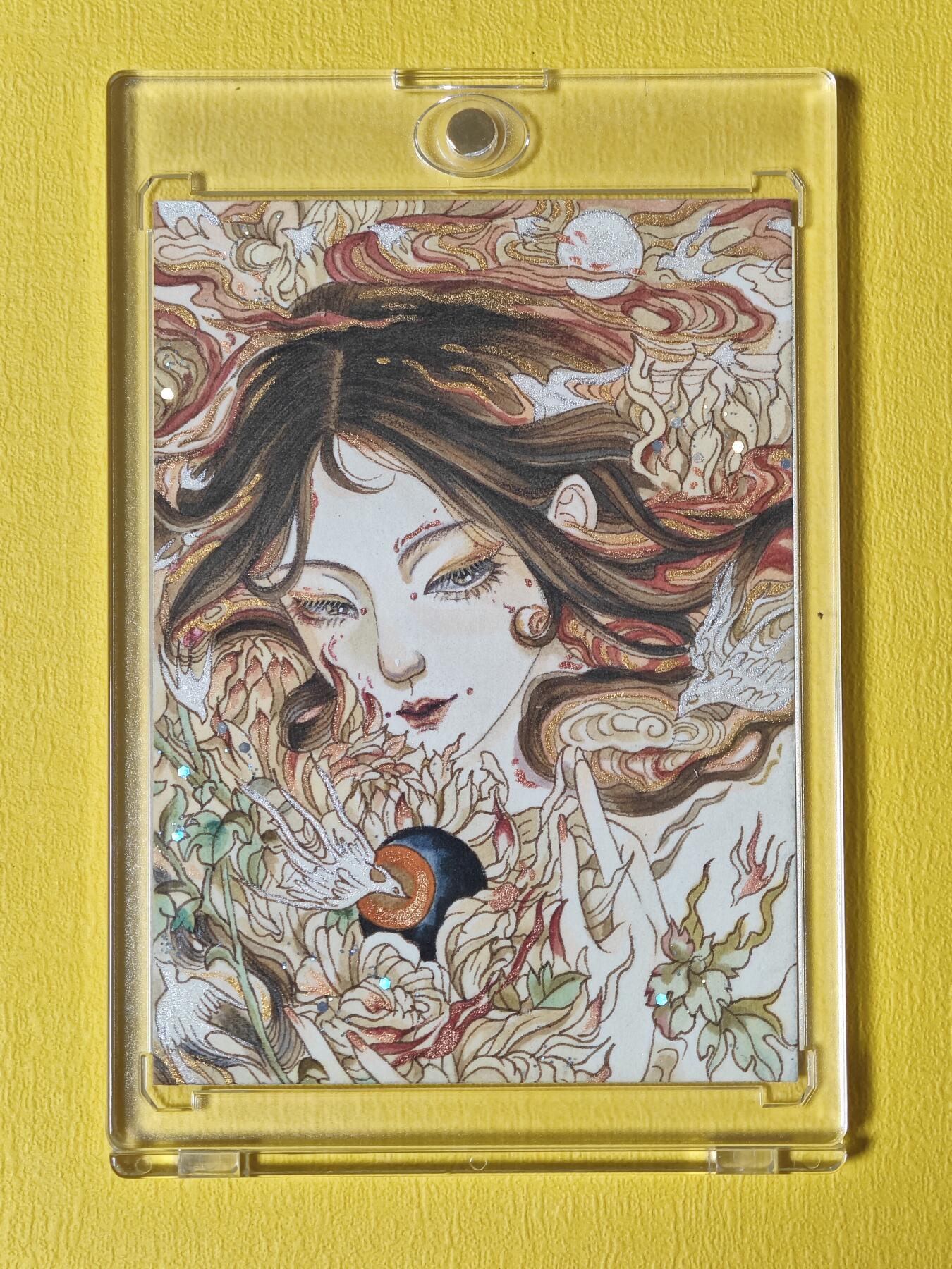 玩卡战线超级大甩拍第4期（好物、稀缺、镇册之宝） 【手绘卡】十七里绘神话美女，精品手绘卡