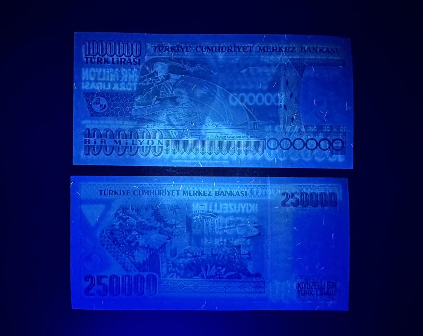 收藏联盟Quantum Auction 第369期拍卖  莫桑比克1961-72年100-1000埃斯库多和土耳其1991年版10万-100万里拉 品相UNC 10万里拉有潮斑