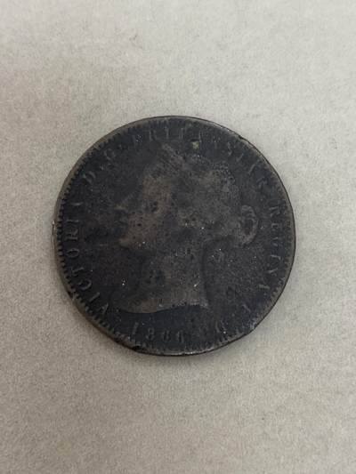 康怡轩钱币【世界各国小硬币专场】第191期  - 1866 泽西岛 1/13分