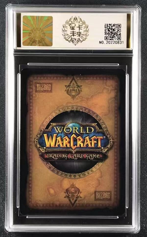 魔兽世界WOWTCG对战收藏卡 9.5分，英文闪卡探索：开启黑暗之门