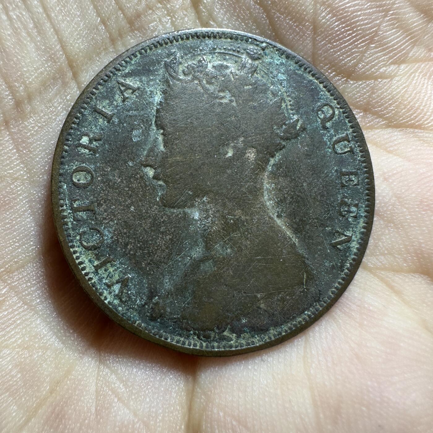 外币，章 1865香港一仙