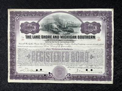 1902年南方铁路公司股票 - 1902年南方铁路公司股票