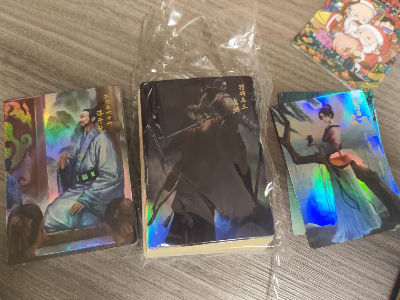 阳大大卡牌超级大甩拍第12期（持续收拍品，进群福利早知道） 史记彩闪一二弹+特卡5张