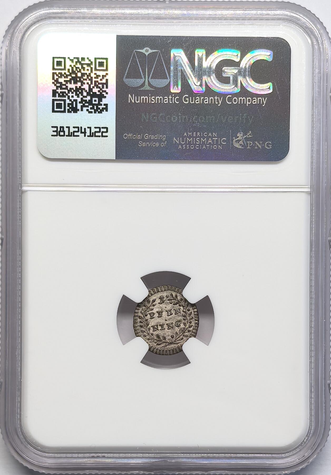 凡希社世界钱币微拍第二百八十一期 1776德国雷根斯堡银芬尼NGC-MS65