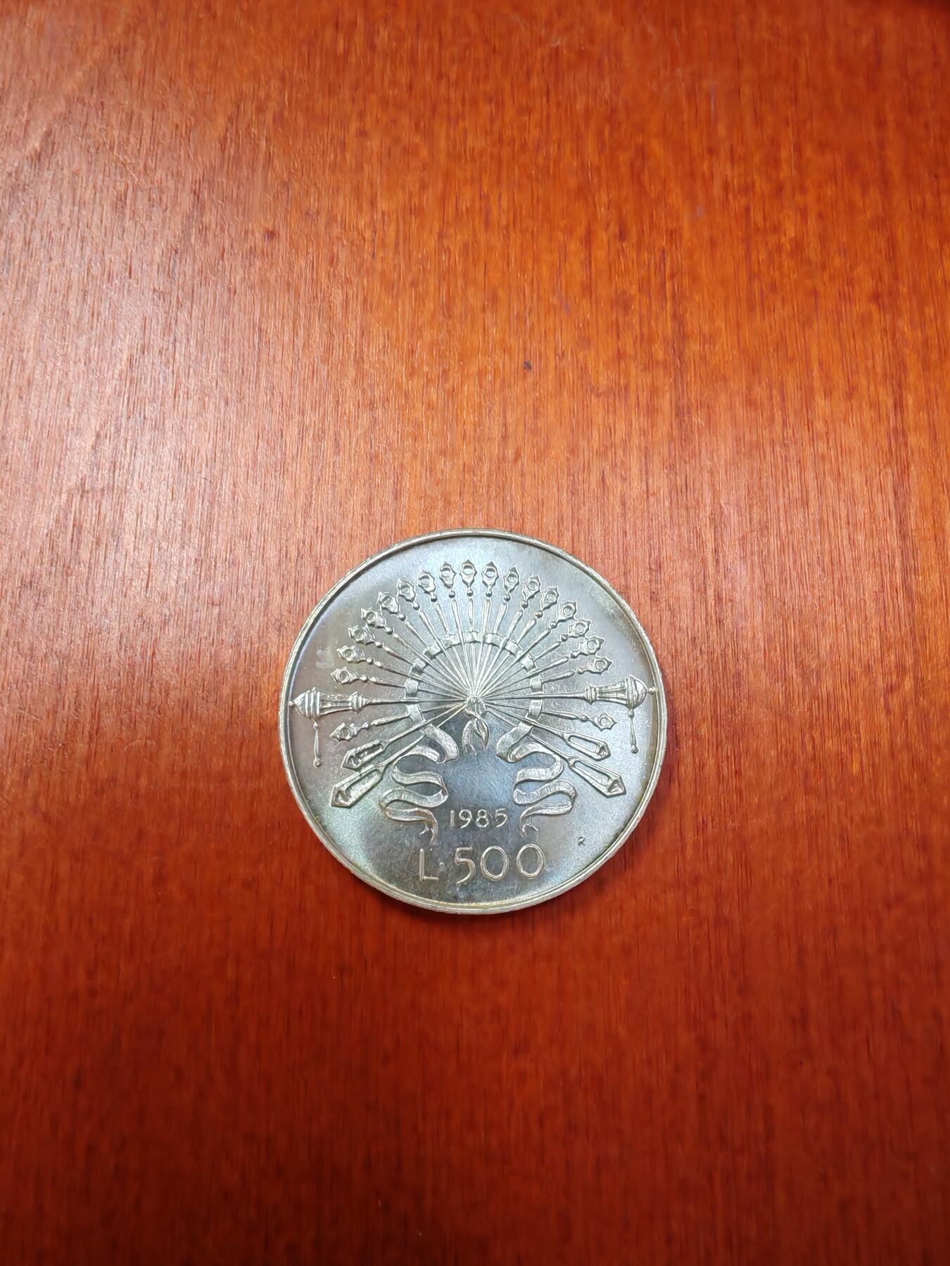 长老汇龙年精选第二十三场拍卖 1985意大利曼佐尼诞辰200周年银币