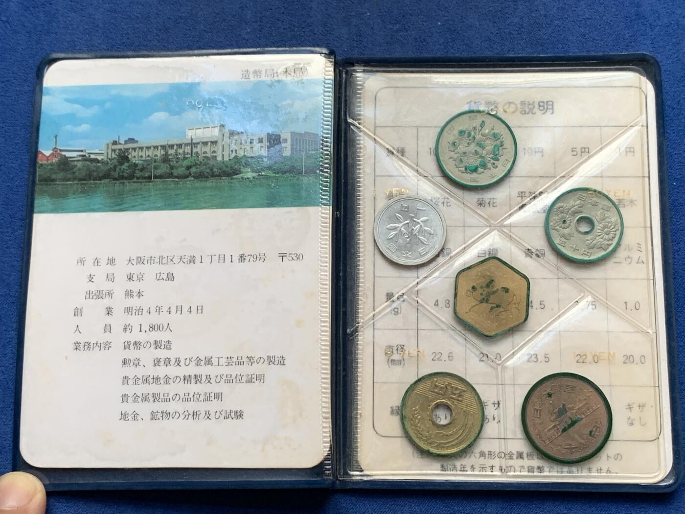 《竞宝斋》第298场- 周日，周一  2场连拍 （全场包邮） 6套一组 日本普制套币 其中1983年套含有初版500日元 非常稀少 每套都带年份的小铜章 性价比高 趣味性强