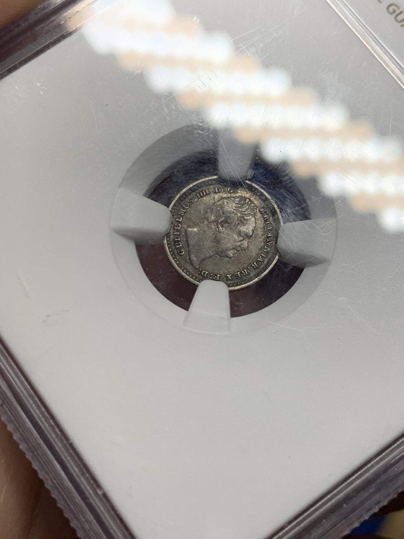 《竞宝斋》第299场- 周日，周一  2场连拍 （全场包邮） NGC AU50 1835年英国威廉四世1.5便士适用于殖民地 小面值辅币历经充分流通仍有此分数 MA同级别售价240美元！