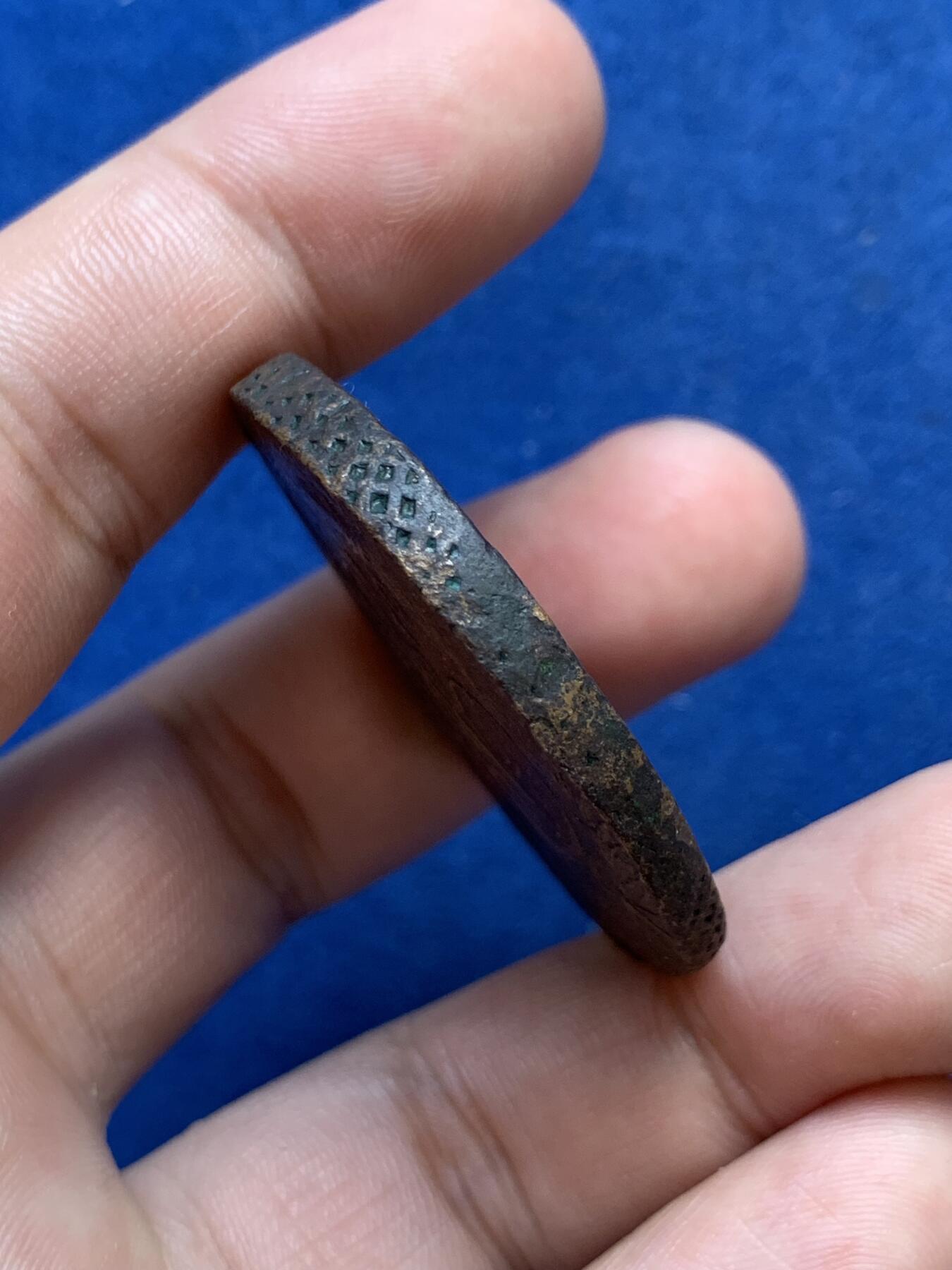 《竞宝斋》第299场- 周日，周一  2场连拍 （全场包邮） 1770年沙皇俄国叶卡捷琳娜二世5戈比大铜币 压力足