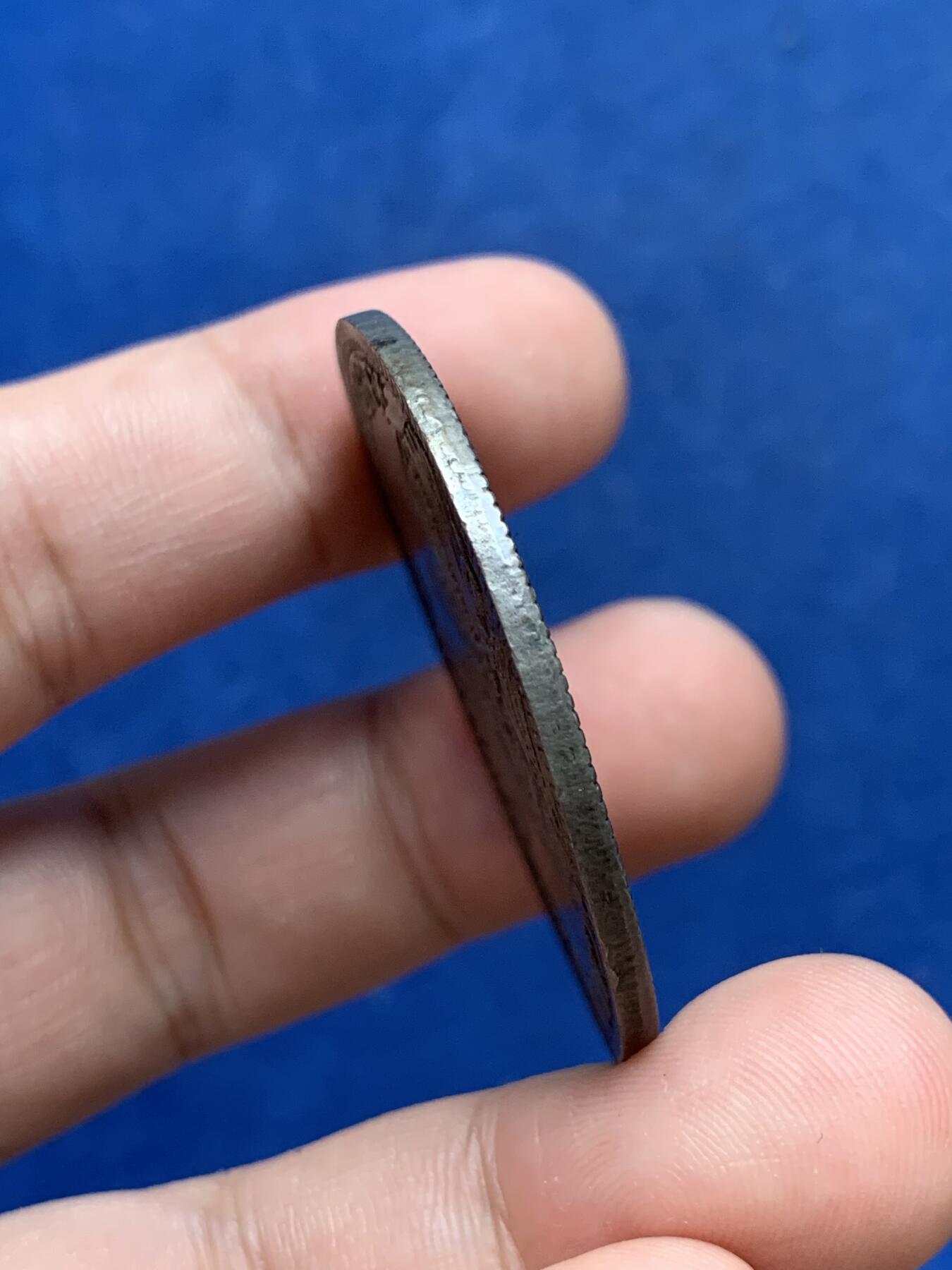 《竞宝斋》第299场- 周日，周一  2场连拍 （全场包邮） 奥地利1721年查理六世1泰勒大银UNC 五彩包浆 细节见图