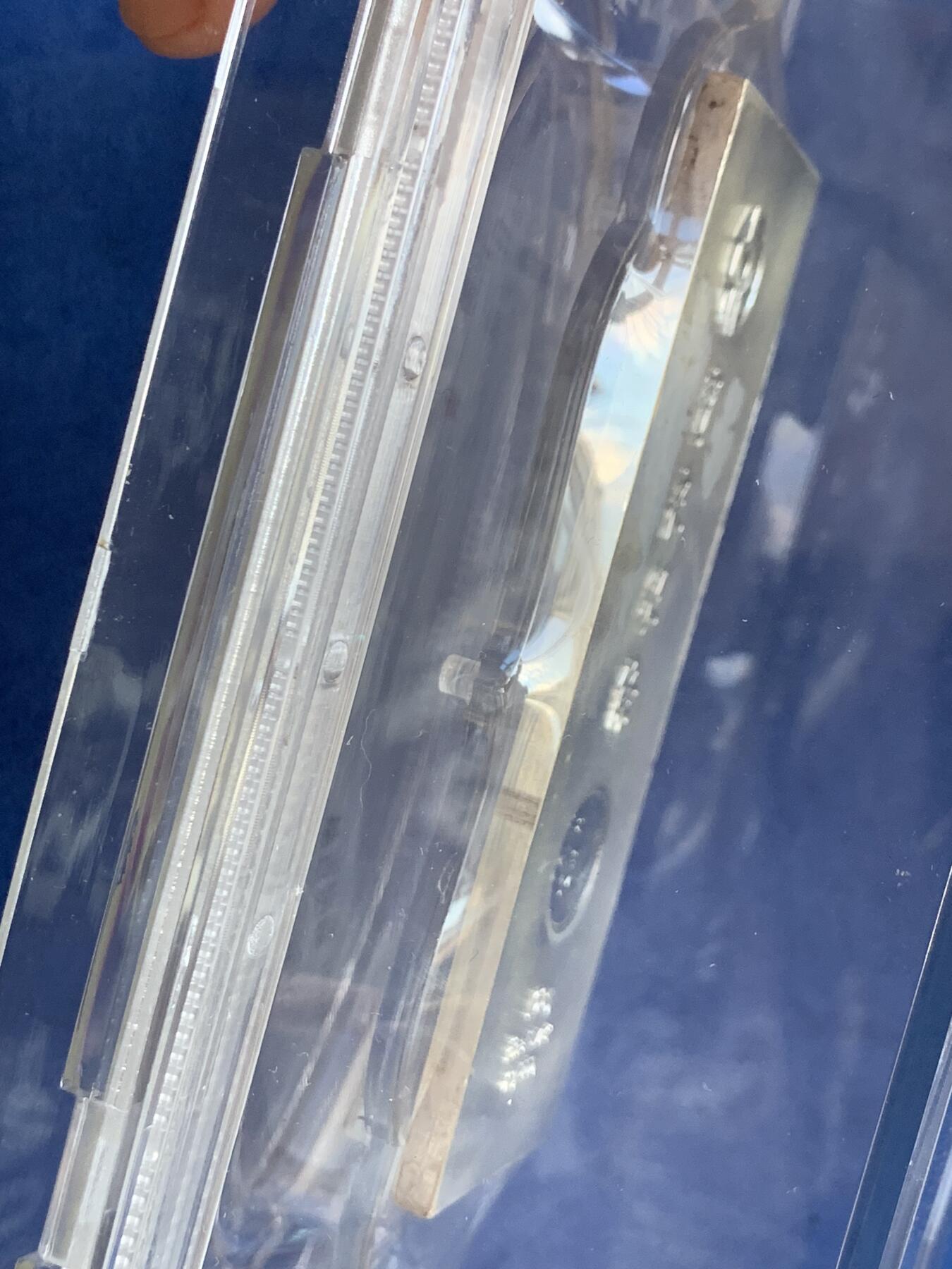 《竞宝斋》第299场- 周日，周一  2场连拍 （全场包邮） 中国现代银条，100克999宝泉银条，带浇铸拓印，大唐评级，盒证齐全