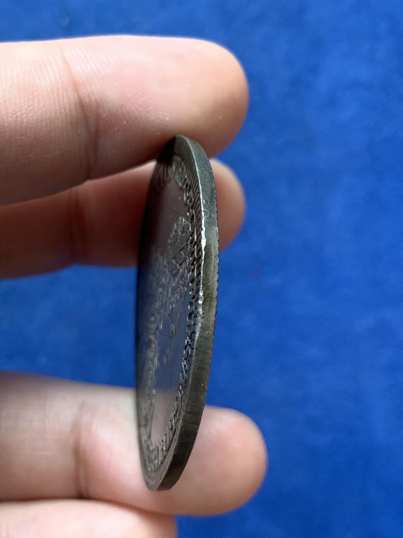 《竞宝斋》第299场- 周日，周一  2场连拍 （全场包邮） 奥地利1721年查理六世1泰勒大银UNC 五彩包浆 细节见图